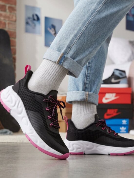 all in motion Shoes - All In Motion Camren Performance Sneakers Girls Size 6 Black Pink Athletic Shoes